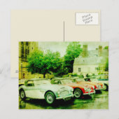 Austin-Healey Classic Car Briefkaart (Voorkant / Achterkant)