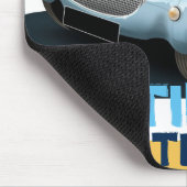 Austin Healey "Frog Eye" Sprite Mouse Mat Muismat (Hoek)