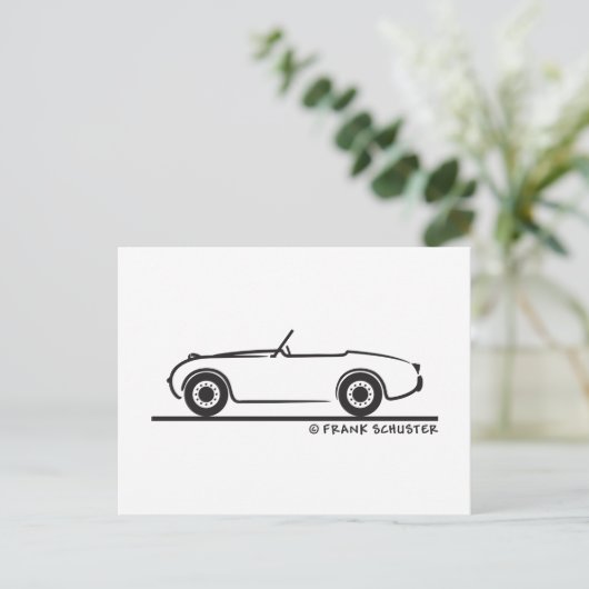 Austin Healey Sprite Briefkaart (Staand voorkant)
