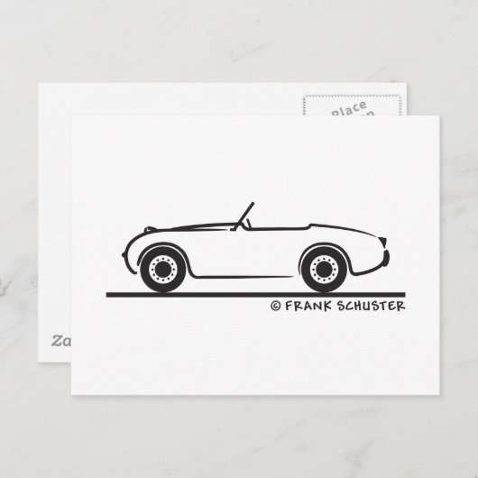 Austin Healey Sprite Briefkaart (Voorkant / Achterkant)