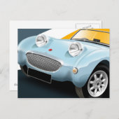 Austin Healey Sprite Briefkaart (Voorkant / Achterkant)