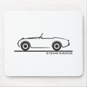 Austin Healey Sprite Muismat (Voorkant)