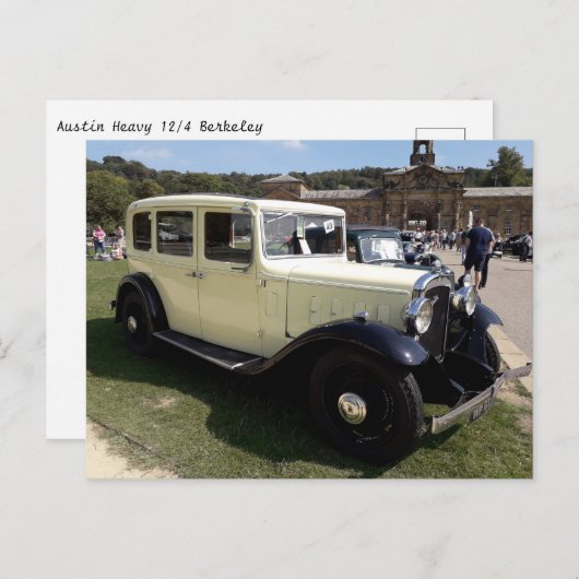 Austin Heavy 12/4 Berkeley Briefkaart (Voorkant / Achterkant)