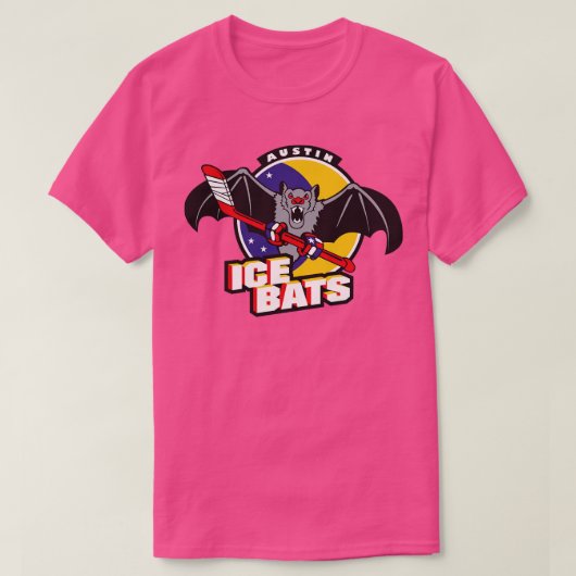 Austin Ice Bats T-shirt (Design voorkant)