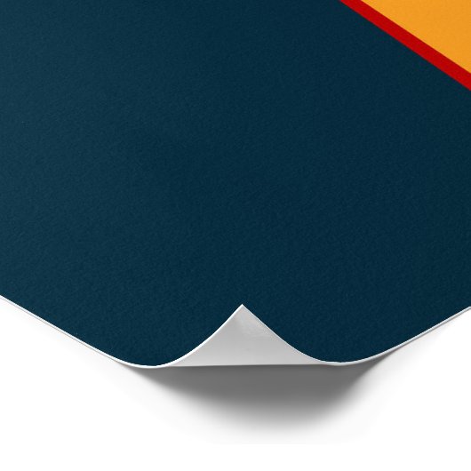 Austin in levendige kleuren, Reizen Poster (Hoek)