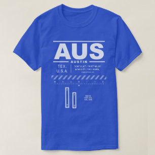 Austin International Airport AUS T-shirt