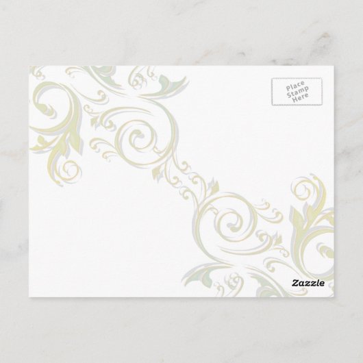 Austin is raar Groen houden Briefkaart (Achterkant)