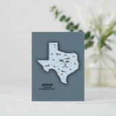 Austin Isle Briefkaart (Staand voorkant)