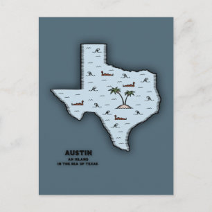 Austin Isle Briefkaart