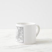 Austin Kaart Espresso Kop (Voorkant rechts)