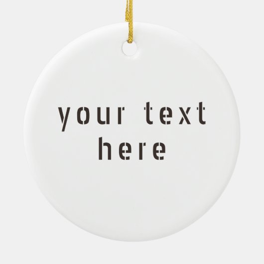 Austin Latitude Longitude Keramisch Ornament (Achterkant)