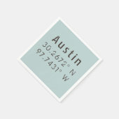 Austin Latitude Longitude Servet (Hoek)