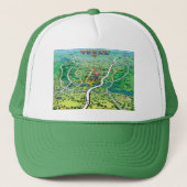 Austin Map Trucker Pet (Voorkant)