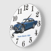 Austin Martin 1965 voor acrylwandklok Grote Klok (Hoek)