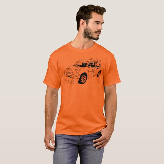 Austin Metro 6R4 T-Shirt (Voorkant volledig)