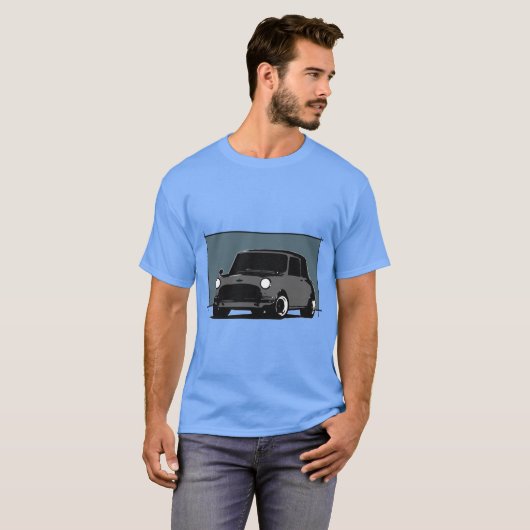 Austin Mini Cooper T-shirt (Voorkant volledig)