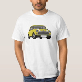 Austin Morris Mini met witte strepen - 15 kleuren T-shirt