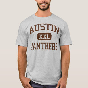Austin - Panthers - High School - El Paso Texas T-shirt