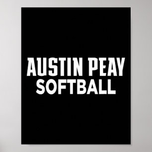 Austin Peay State University Softll Governors Appa Poster