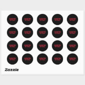 Austin Peay State University Softll Governors-kled Ronde Sticker (Vel)