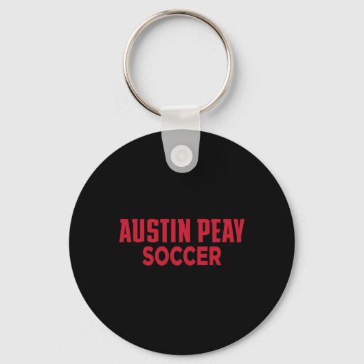 Austin Peay State University Voetbal Gouverneurs A Sleutelhanger (Voorkant)