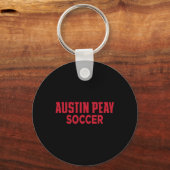 Austin Peay State University Voetbal Gouverneurs A Sleutelhanger (Voorkant)