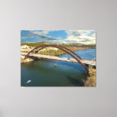 Austin Pennybacker Bridge Canvas Afdruk (Voorkant)