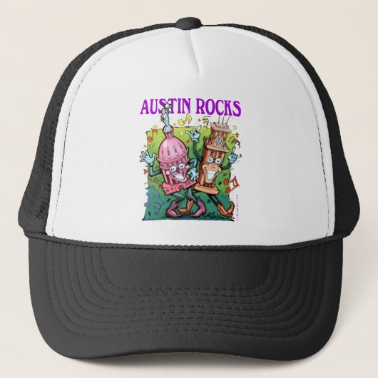 Austin Rocks Trucker Pet (Voorkant)