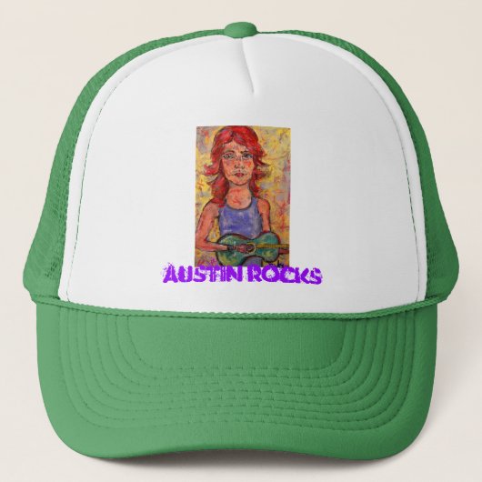 Austin Rocks Trucker Pet (Voorkant)