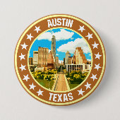 Austin Ronde Button 7,6 Cm (Voorkant)