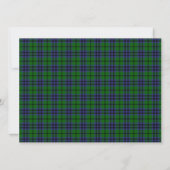 Austin Scottish Wedding Invitation Kaart (Achterkant)