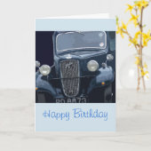  Austin Senior Verjaardag Kaart (Gele Bloem)