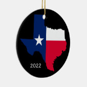 Austin Silhouette, Texas Ornament (Rechts)