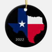 Austin Silhouette, Texas Ornament (Voorkant)