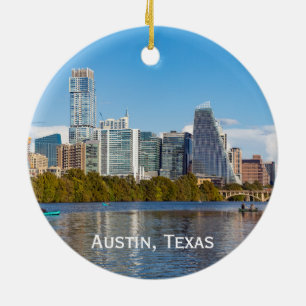 Austin Silhouette, Texas Ornament