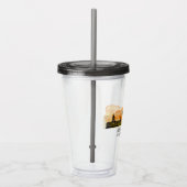 Austin Skyline Breedtegraad Acryl Drinkbeker (Rechts)