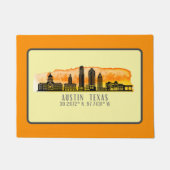 Austin Skyline Breedtegraad Deurmat (Voorkant)