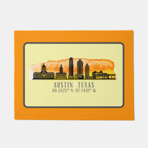 Austin Skyline Breedtegraad Deurmat