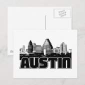 Austin Skyline Briefkaart (Voorkant / Achterkant)