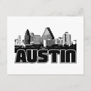 Austin Skyline Briefkaart