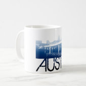 Austin Skyline Design Koffiemok (Voorkant links)