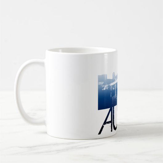 Austin Skyline Design Koffiemok (Links)
