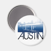 Austin Skyline Design Magneet (Voorkant / Achterkant)