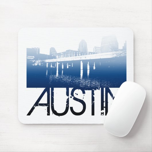 Austin Skyline Design Muismat (Met muis)