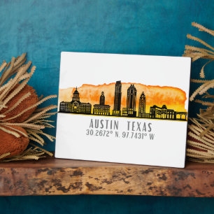 Austin Skyline Latitude  Fotoplaat