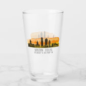 Austin Skyline Latitude Glas (Achterkant)