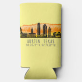 Austin Skyline Latitude Seltzer Blikjeskoeler (Achterkant)