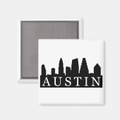 Austin Skyline Magneet (Voorkant / Achterkant)