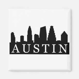 Austin Skyline Magneet