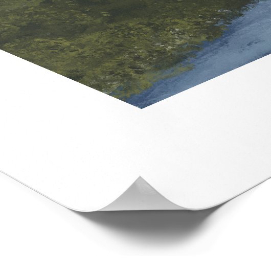 Austin Skyline Painted Art Print (Hoek)